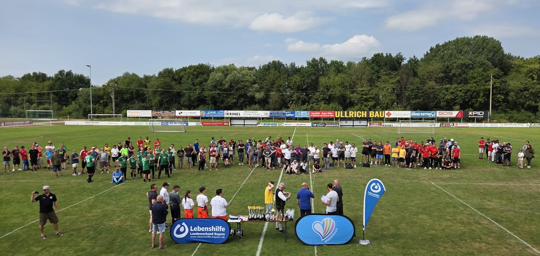 44. Bayerisches Landesfinale im Fußball für Menschen mit Behinderung im Sander Seestadion